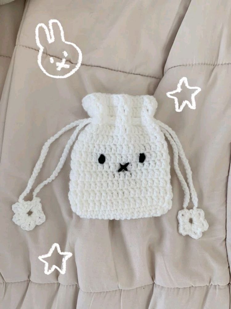 Cute Crochet Pouch!!