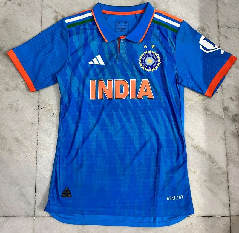 INDIA CRICKET ODI WORLD CUP TRI COLOR JERSEY