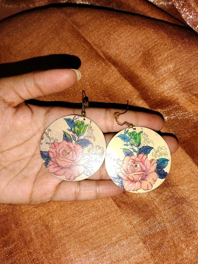 Floral Statement Earrings