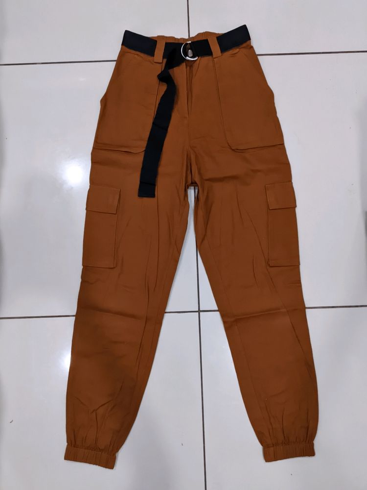 Korean Brown Joggers