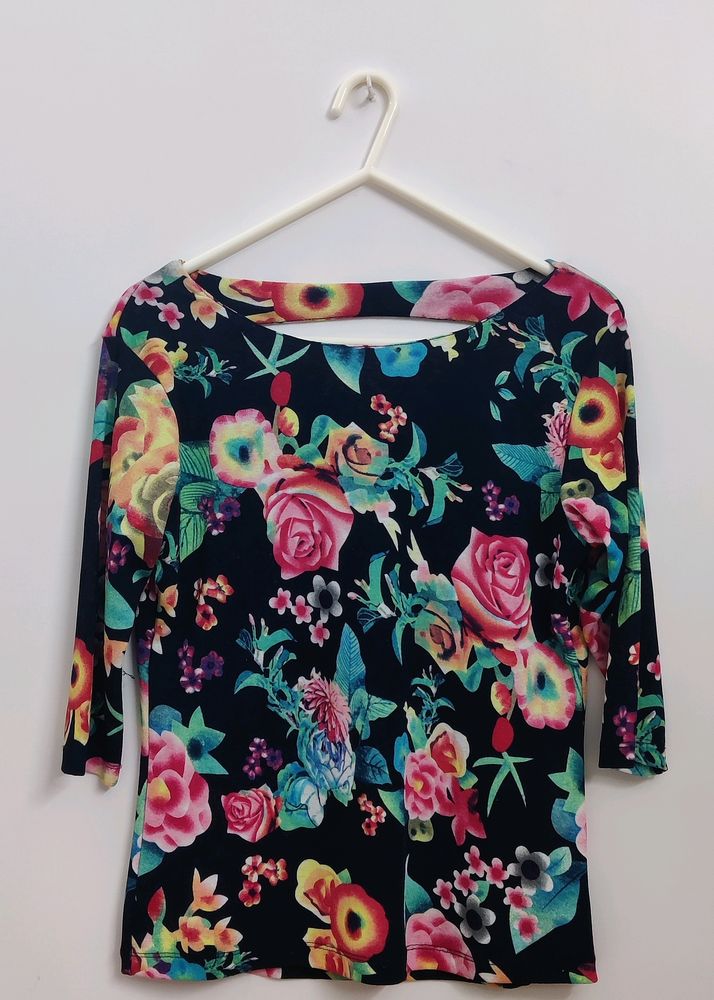 Multicolour Designer Top