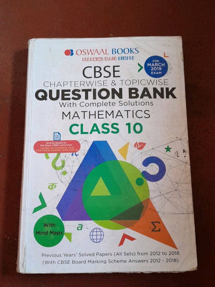 CBSE Class 10 Maths Question Bank