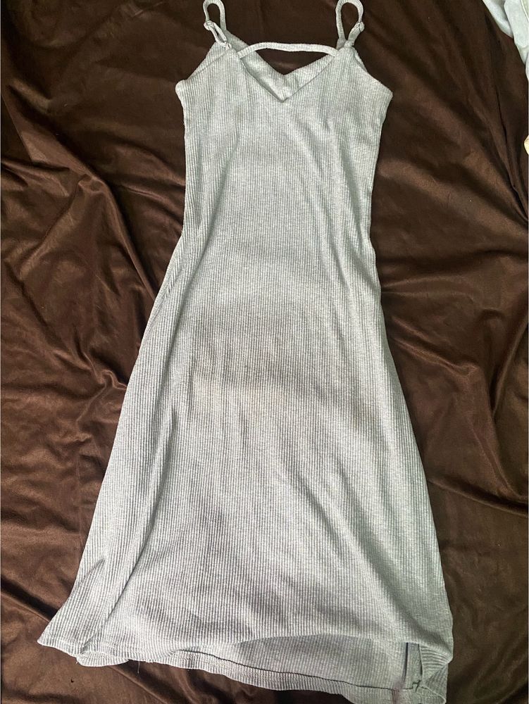 Grey Bodycon Dress😍