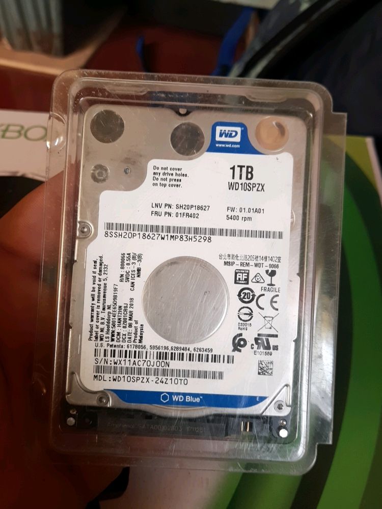 Brand New 1 Tb Harddisk