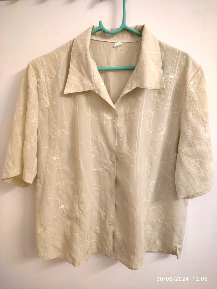 Mint Green Korean Shirt