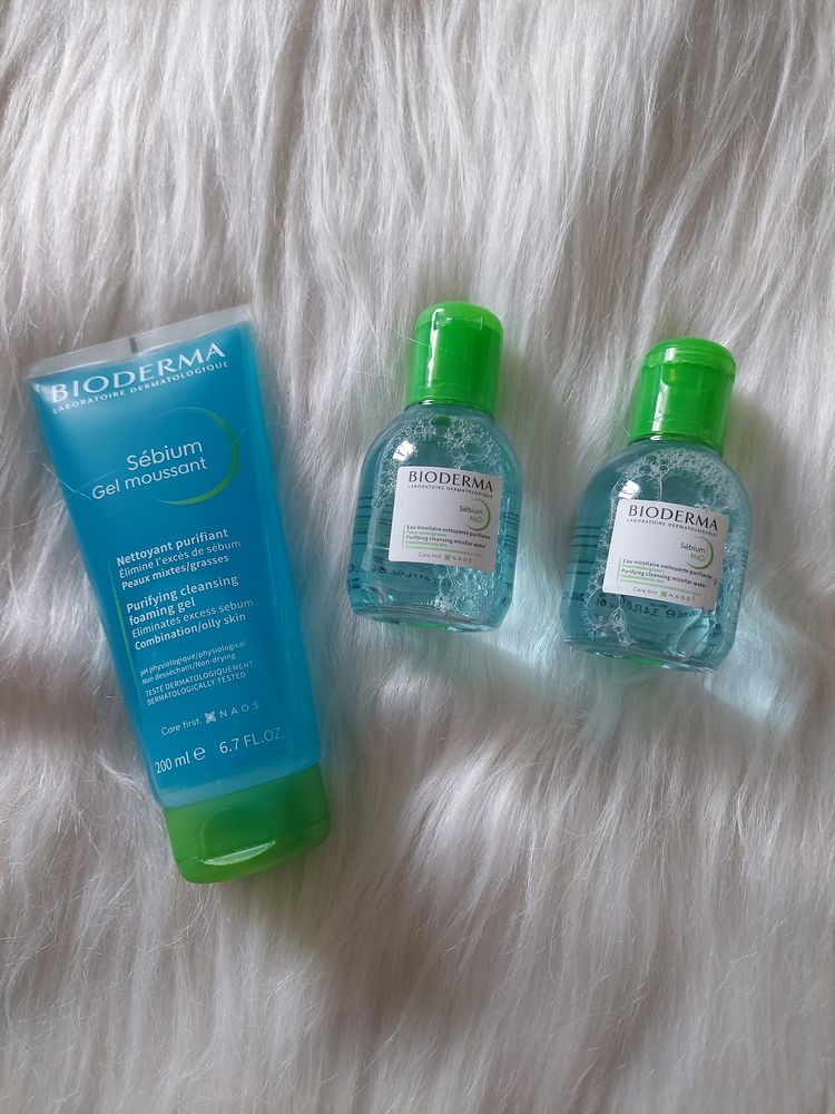 Bioderma Facewash & Micellar Water