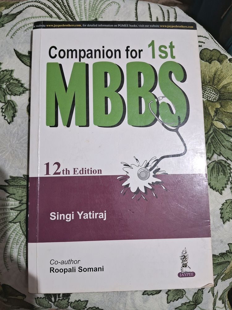 1st Year MBBS Singi Guide