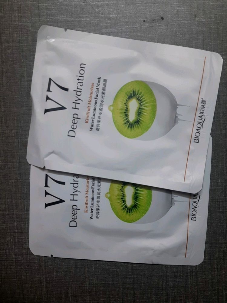 V7 Deep Hydration FACE MASK(pack Of 2)