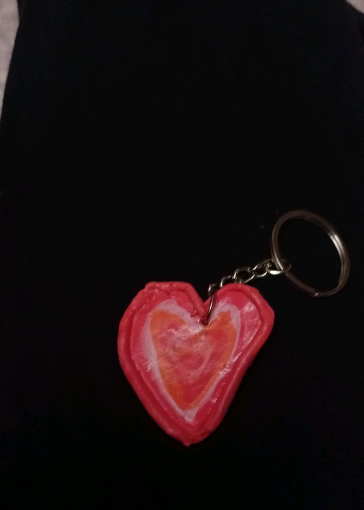 Special Heart Shaps Keychain