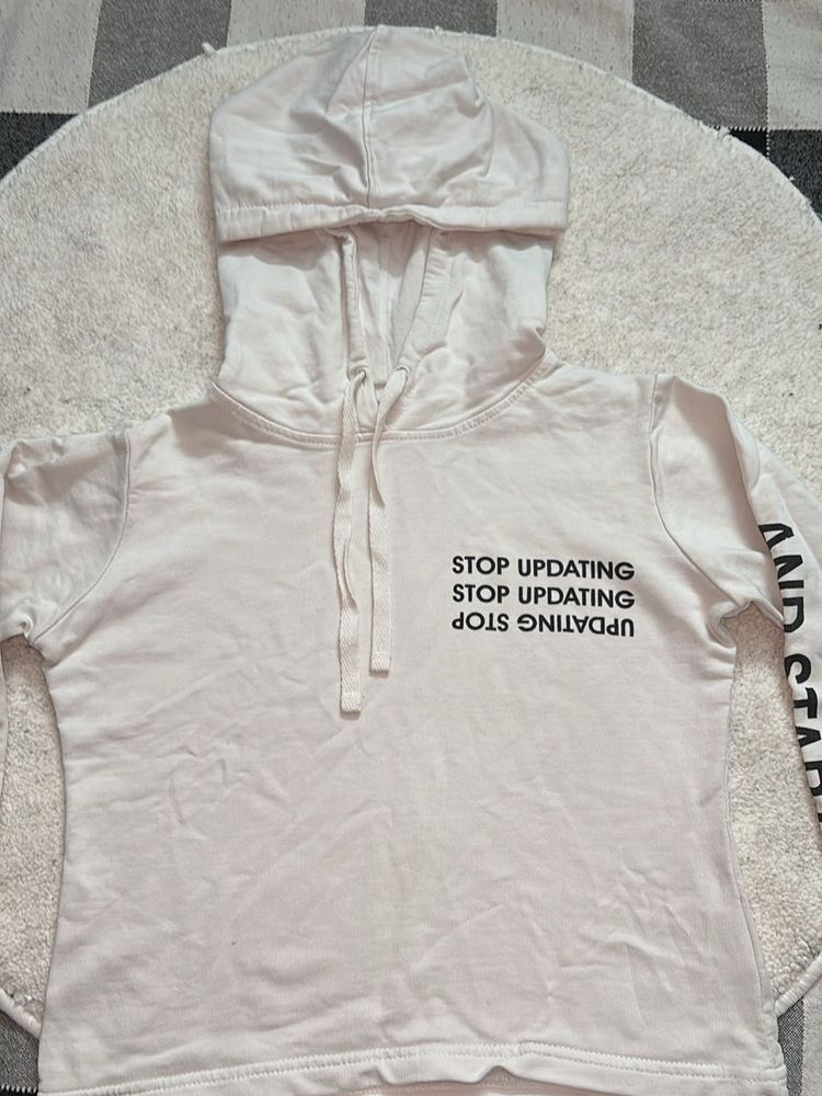 White Zudio Hoodie