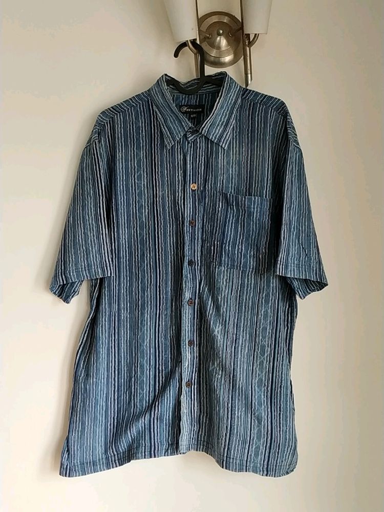 Striped Indigo Shirt