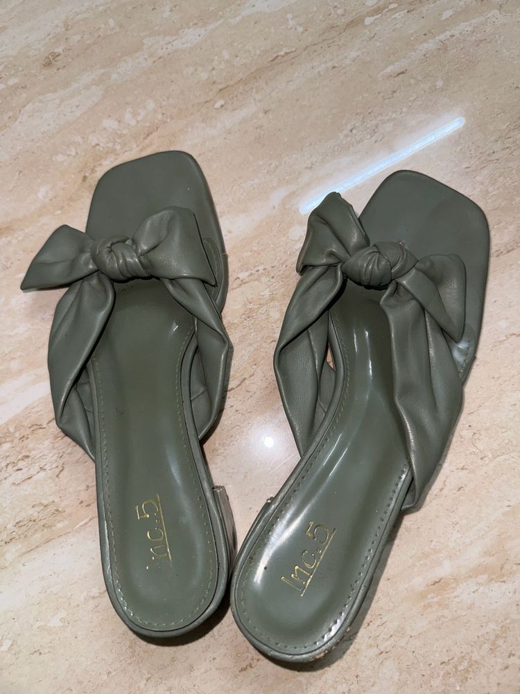 Sage Green Heels