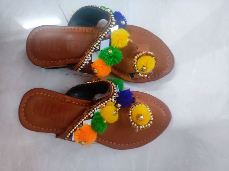 Stylish Indian Footwear For Baby Girl