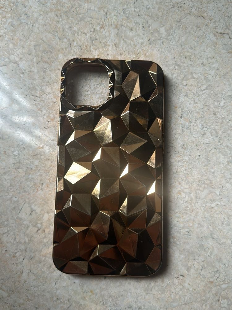 Golden iPhone 13 Case Cover