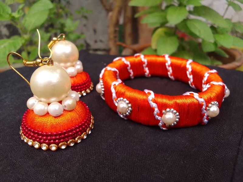 Handmade Silk Thread Bangles