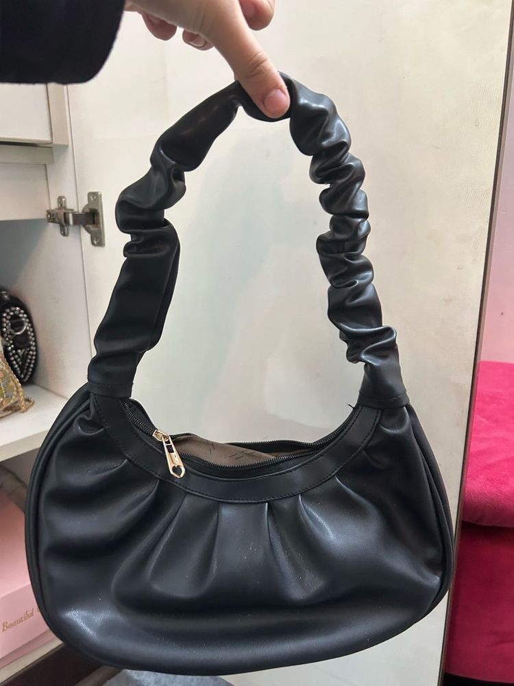 Leather Small Shoulder Bag