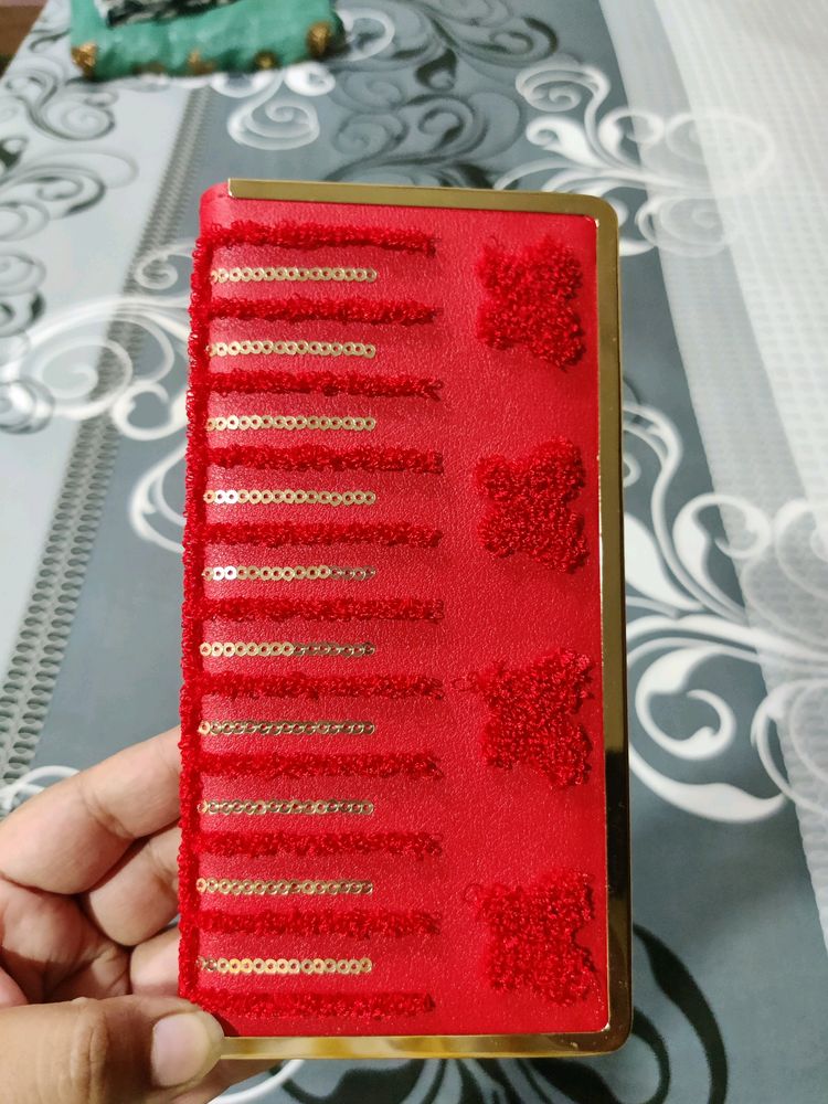 Red colour wallet