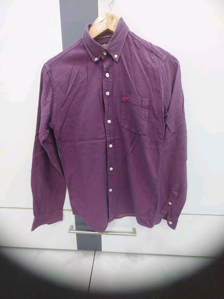 Red Tape Purple Shirt