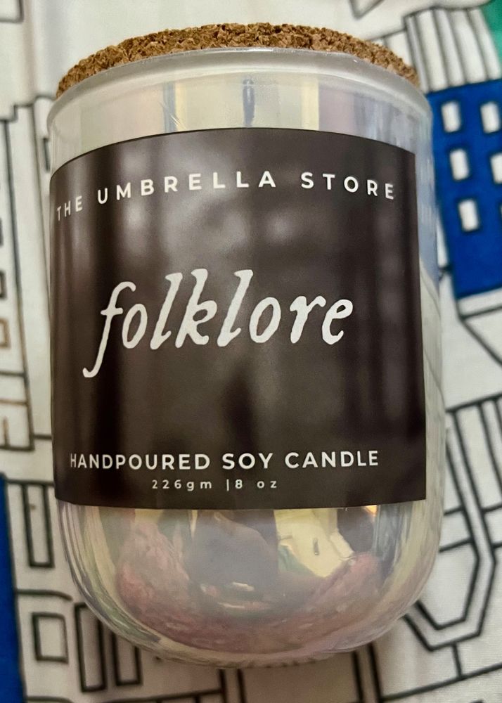 Combo: Taylor Swift Folklore Candle + H&M Scented