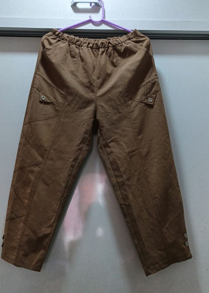 Korean Beige Trousers