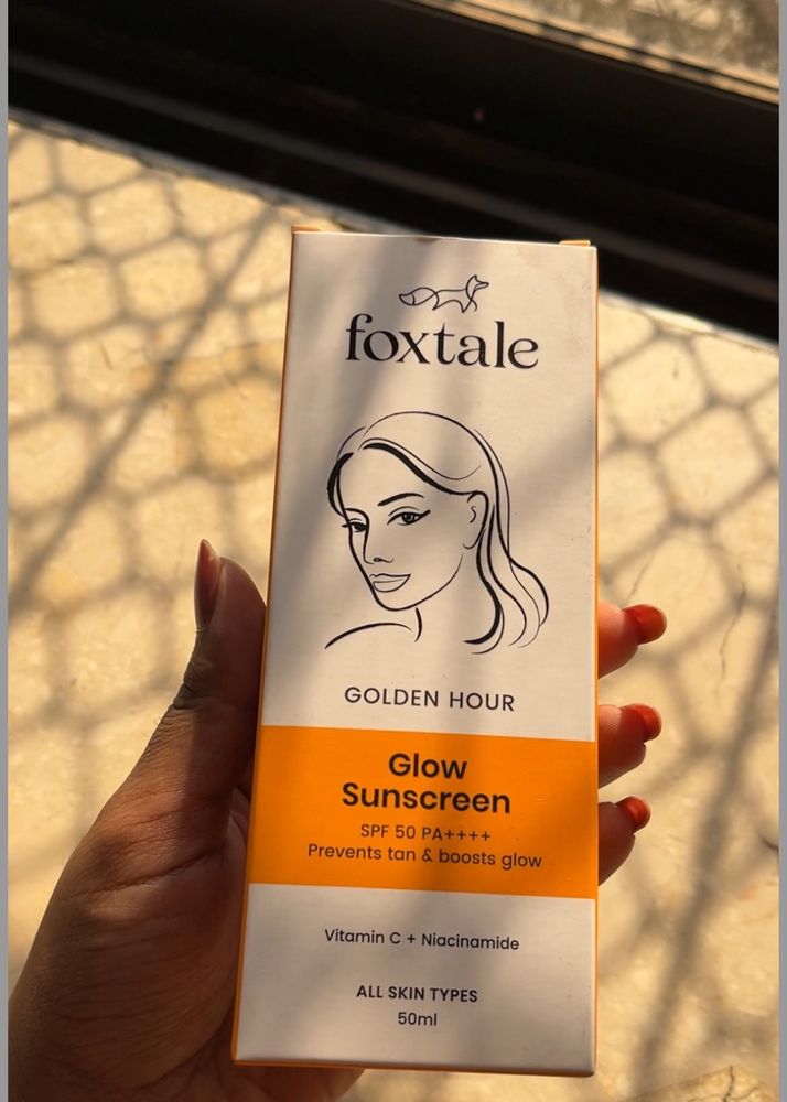 Sealed Foxtale Glow Sunscreen