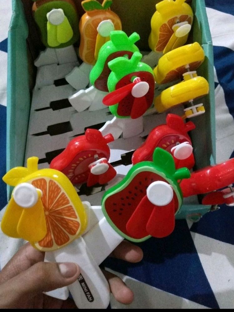 Pack Of 12 Fan Toy