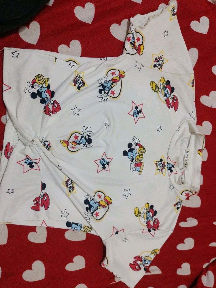 Mickey Crop Top