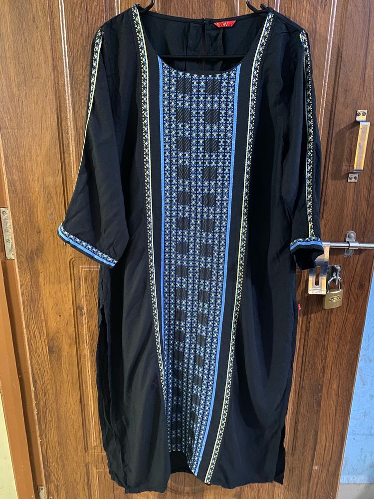 Black Kurta