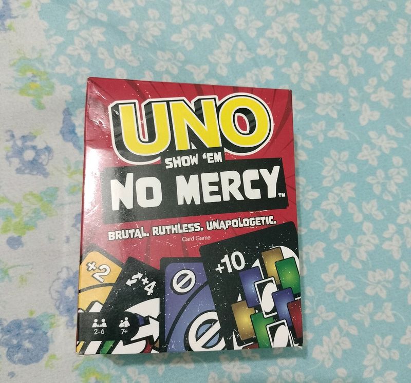 UNO No Mercy Card Game