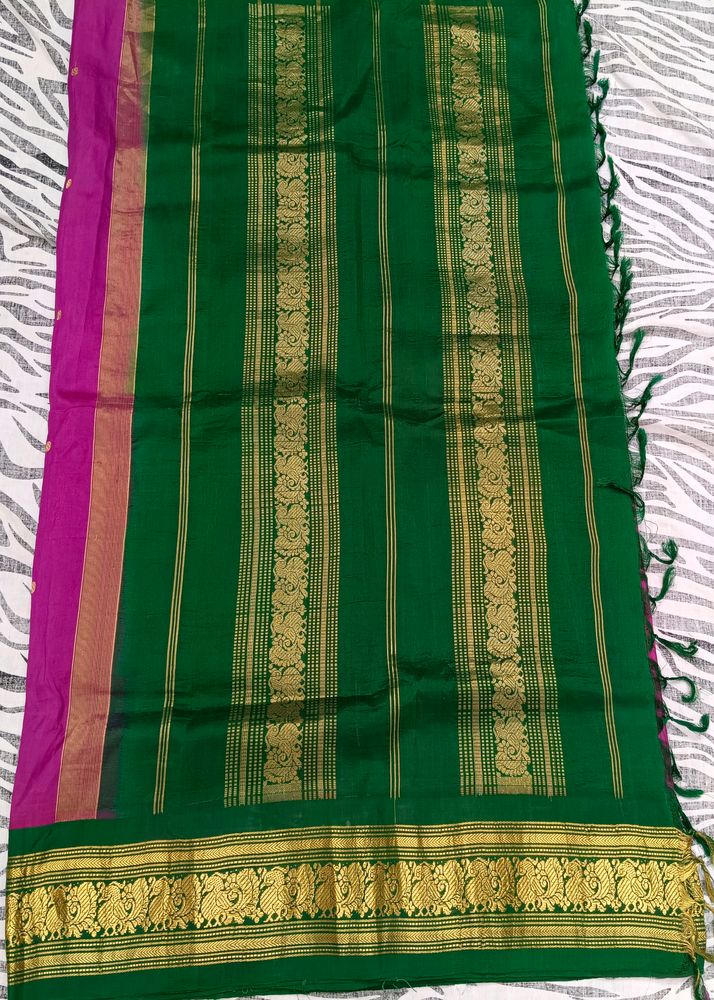 pure Kanchi pattu saree