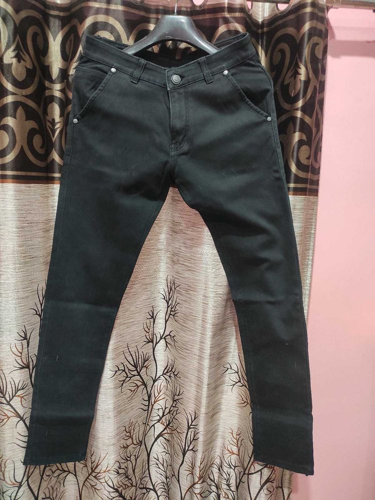 Sold Balck Semi Formal Jeans