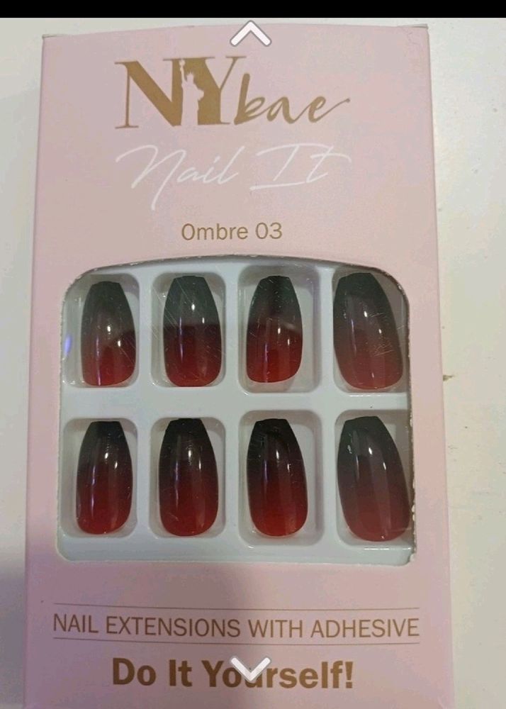 Ny Bae Nail Extensions With Adhesive