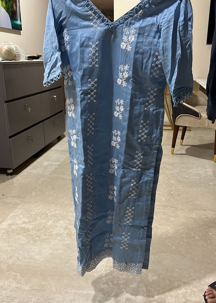 Blue Kurta Set