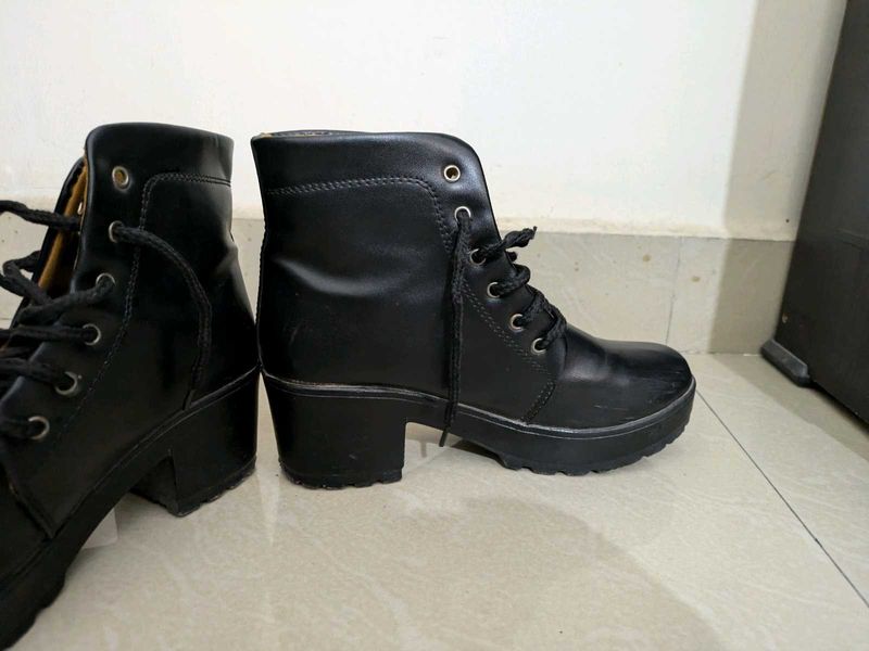 Black Heel Boots