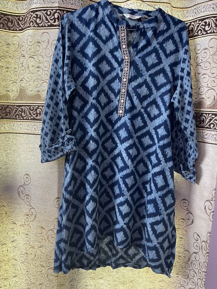 Blue Kurta