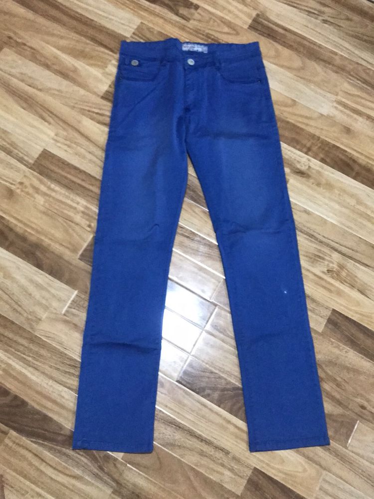 Blue Women Jeans Authetic Denim Wear