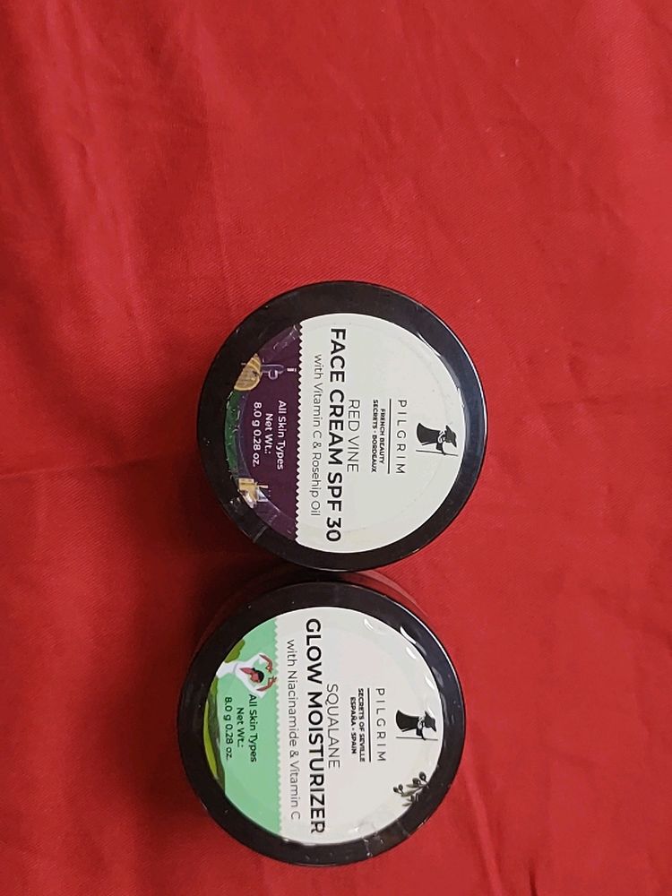 Combo Of 2 Pilgrim Face Moisturizer