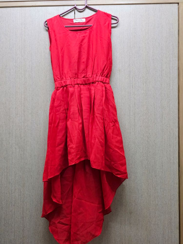 Red Stylish Party Dress