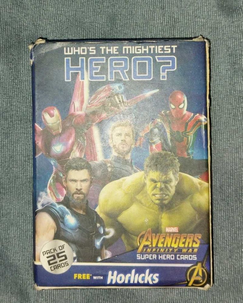 Avengers Infinity War Playing Cards