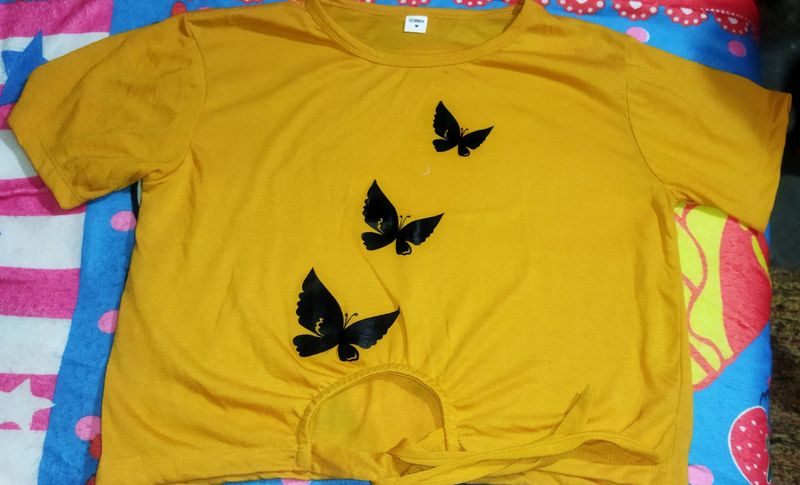 Butterfly Crop Top