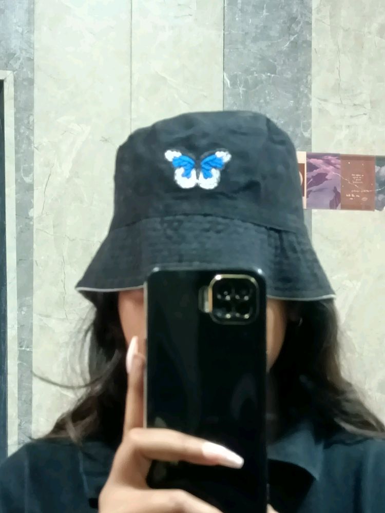 Aesthetic Bucket Cap, Cute Caps For Women,Bucket