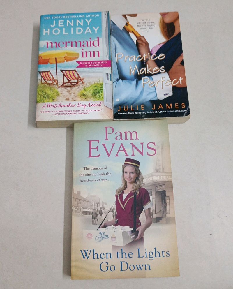 3 Books Combo For Sale