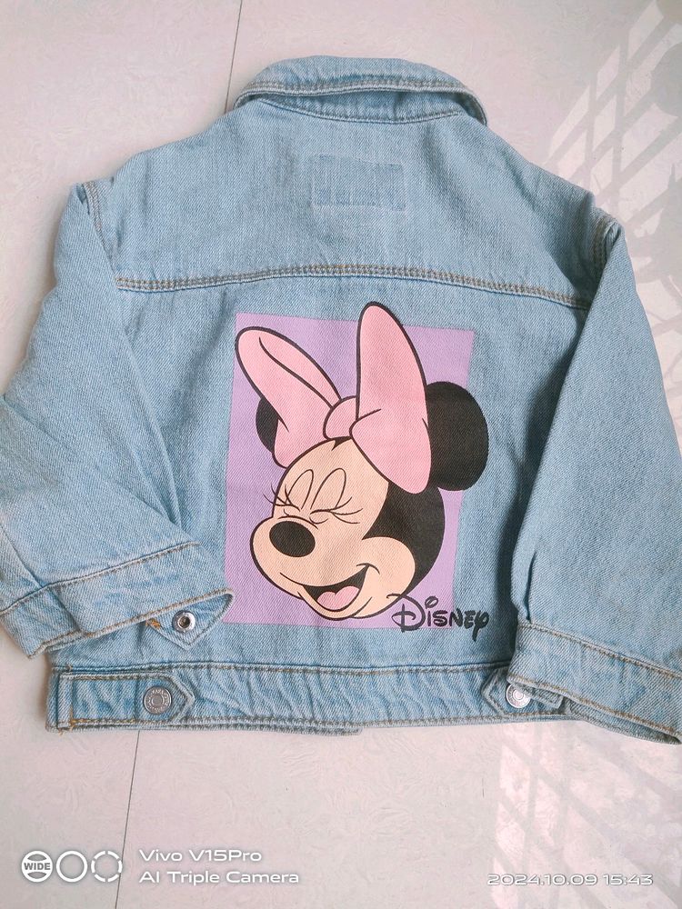 Zara Minnie Denim Jacket