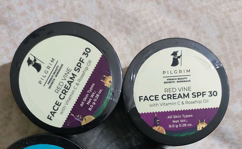 Pack Of 2😍Pilgrim Red Vine Face Cream..😍