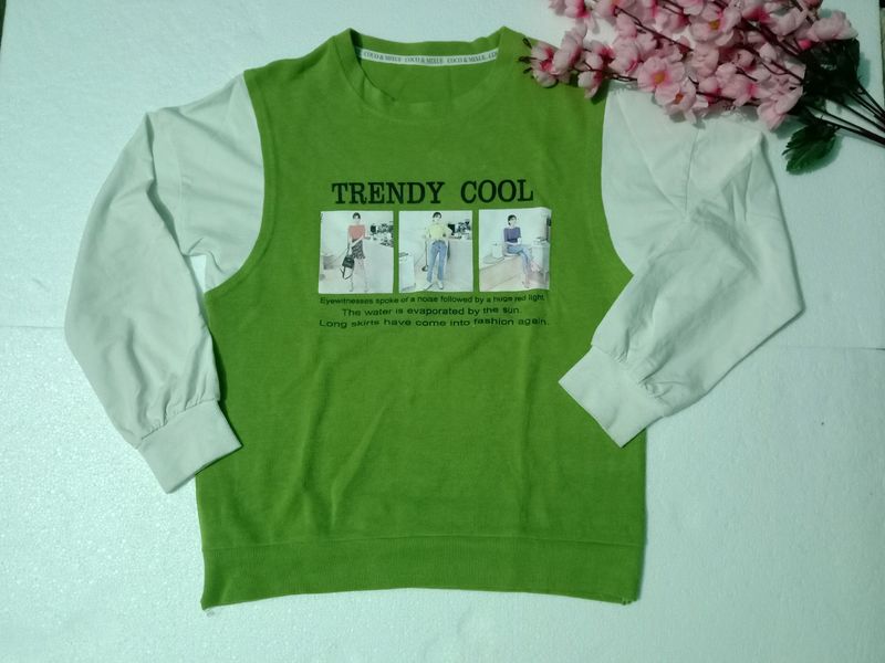 Korean Lime Green T- Shirt