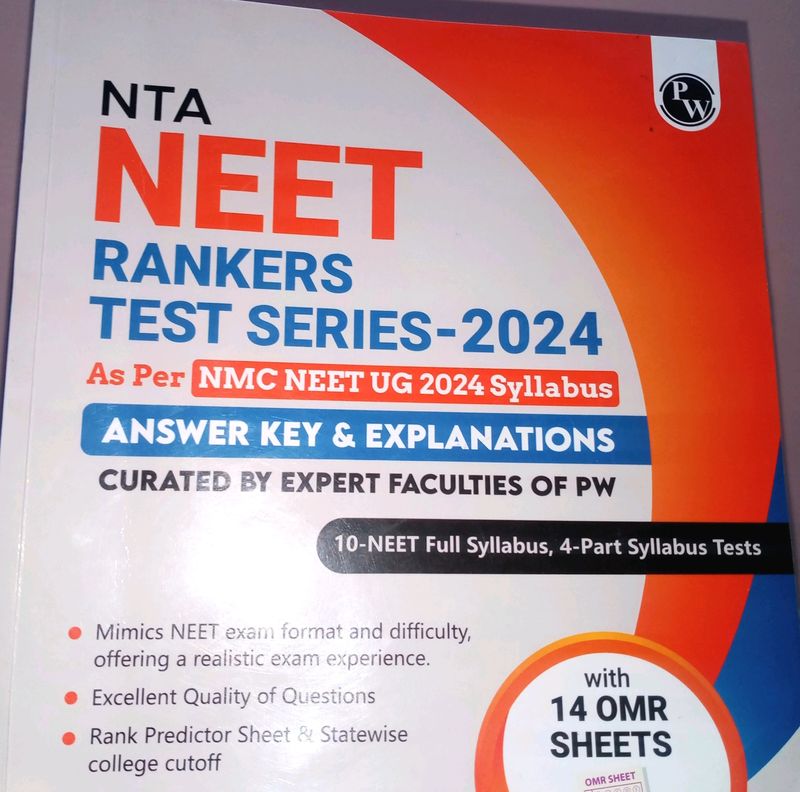 PW NEET test Papers -2024