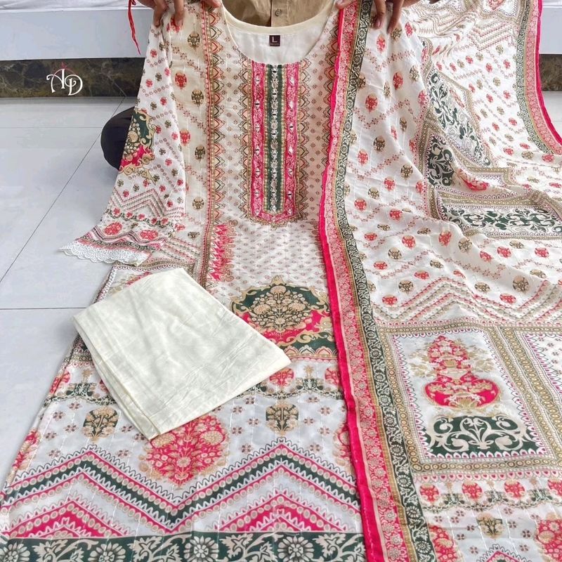 Kurta Pant With Dupatta