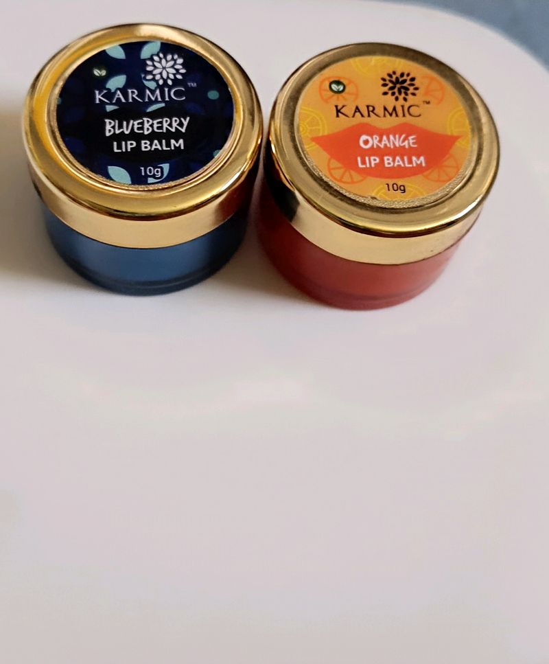 Karmic 2 Lip Balm Orange With Blueberry