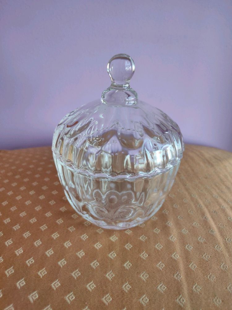 Glass Candy Jar