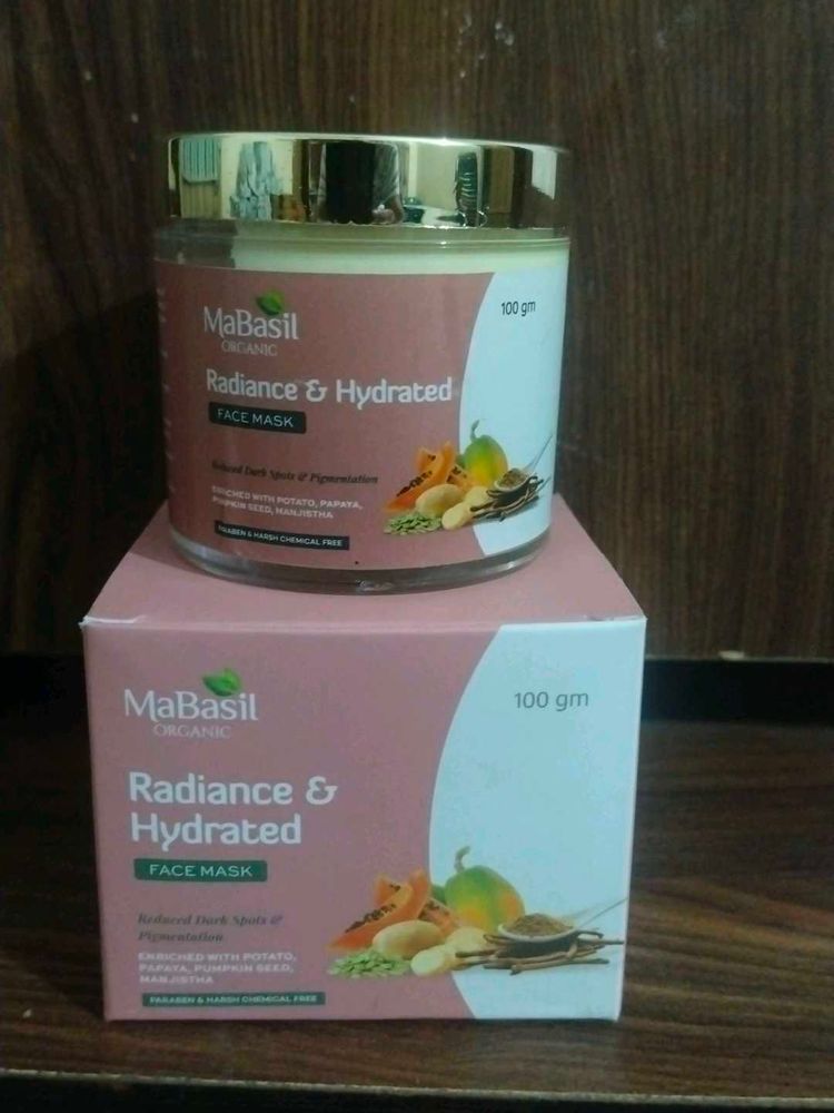 Mabasil Radiance & Hydrated Face Mask